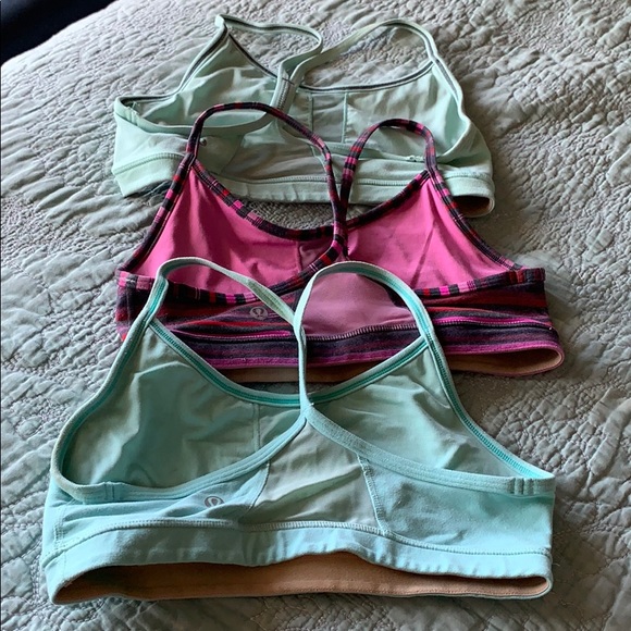 Lululemon Flow Y bras 3-pack - Picture 2 of 2
